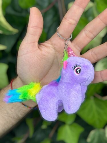 Pelüş Unicorn Anahtarlık 12'li Paket - 2