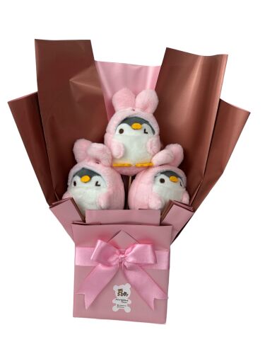 Pembe Penguen Temalı Buket - 1